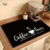 Alfombrilla Drenante de Barro Diatomeas Transfronteriza, Alfombrilla Absorbente, Alfombrilla Drenante para Encimera de Cocina, Fácil de Limpiar, Alfombrilla Limpiable para Barra de Máquina de Café
