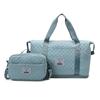 Nova Bolsa Fashionável para Viagens de Curta Distância Expansível Portátil Bolsa de Armazenamento de Bagagem Bolsa Esportiva Fitness com Compartimento para Roupas Molhadas e Secas