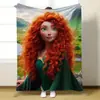 Mantas Infantiles de Dibujos Animados Serie Princesas Disney, Engrosadas, Suaves y Cómodas de Franela, Venta al por Mayor Personalizada Transfronteriza