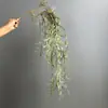 Decoración de Pared de Helecho de Astas Artificial Colgante Planta Verde, Planta de Helecho de Astas Falsa, Decoración de Pared Paisajismo Arte Floral Venta al por Mayor