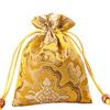 [Qian Li] brocado doble capa bolsita con cordón bolsa portátil bolsita con cordón bolsa repelente de mosquitos Ajenjo al por mayor