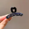 Pinza Pequeña de Garra con Pedrería de Lujo Ligero para Mujer, Nuevo Estilo 2026, Pinza Elegante para Flequillo, Pinza de Pelo de Princesa, Pinza para Recoger la Mitad del Cabello, Accesorio para el Cabello
