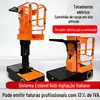 Caminhão de plataforma elevatória elétrica para picking trabalho aéreo elevador móvel plataforma de elevação de material doméstico autopropelido