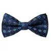Gravata Borboleta Masculina para Negócios, Casamento, Festa, Traje de Noite, Gravata Borboleta de Poliéster Seda Jacquard, Gravata Borboleta Formal Retro de Alta Qualidade