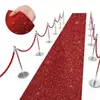 Alfombra de Lentejuelas para Boda Romántica Fiesta de Festival al Aire Libre Alfombra No Tejida Decoración de Ambiente Alfombrilla para Suelo