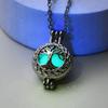 Joyería Europea y Americana Árbol de la Vida Collar de Piedra Luminosa Estilo Harajuku JK Hip Hop Hombres y Mujeres Animal Cristal Cadena Clavícula en stock