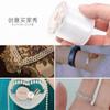 Fio de Cristal Transparente Fino Invisível Não Elástico DIY Fio para Miçangas Feito à Mão Enrolamento para Miçangas Linha de Pesca Acessórios Feitos à Mão