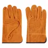 Guantes Protectores Especiales de Piel de Vaca para Soldadura, Engrosados y Reforzados, Antideslizantes y Resistentes al Desgaste, Guantes de Protección Laboral para Soldadura Resistentes a Altas Temperaturas para Soldadores