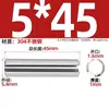 Acero Inoxidable 304 Pasador Cilíndrico Elástico Pasador de Posicionamiento Chaveta Pasador Elástico