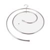 Cabide de colcha de aço inoxidável cabide espiral cabide de roupas redondo varanda secagem artefato rotativo cama lençol capa colcha
