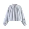Atacado Fábrica de Roupas Femininas Transfronteiriça 2026 Moda Estilo Europeu e Americano Solta com Zíper Decorado Gola Polo Jaqueta Bomber Casaco