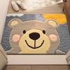 Tapetes de Piso para Baño Dropshipping Temu, Alfombrillas Antideslizantes Absorbentes de Agua, Alfombras de Dibujos Animados Imitación Cachemir, Resistentes a Manchas y al Desgaste Imitación Cachemir al por Mayor