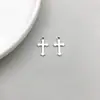 1 Nueva Serie de Cruces de Aleación de Plata Antigua Colgante de Cruz Corazón Simulado Accesorios para Joyería DIY