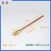 Válvula unidireccional engrosada y soldada para refrigerador/congelador, boquilla de carga de refrigerante, conector de boquilla de llenado de líquido, válvula de aguja, a prueba de fugas y fácil de soldar