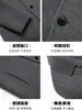 Soporta la personalización de abrigos 100% lana, nuevos estilos otoño/invierno, abrigos gruesos de doble cara de lana para hombre, estilo casual de negocios, longitud media