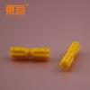 Bjzg2877 Rotor Octogonal Amarillo, Rotor de Copa de Viento, Rotor de Mancuerna, Polo Corto de Plástico, Piezas de Producción Pequeña de Tecnología