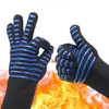 Comércio exterior aramid 500 800 graus forno de churrasco luvas de alta temperatura isolamento térmico anti-queimadura Micro-ondas Luvas de Churrasco pronta entrega