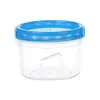 Caja de Almacenamiento para Refrigerador Caja para Sopa Crisper Pequeña Lonchera Redonda 500ml Caja de Embalaje Caja para Alimentos Arroz Integral