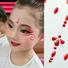 Adesivo Facial Pedrinha Pérola Diamante Adesivo Performance Brilho Diamante Adesivo para Sobrancelha Pinta de Beleza Diamante Adesivo para Maquiagem dos Olhos Adesivo Facial Amor Joia Borboleta