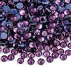 Pedras de Strass de Vidro Hotfix DMC de Alta Qualidade Selecionadas Cuidadosamente, Tamanhos Ss6-Ss30, com Base Plana e Adesivo, Strass Cor AB