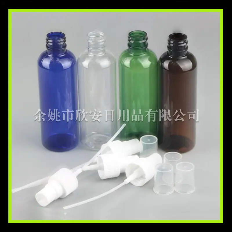 100ml 圆 肩pet+ 喷 头