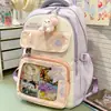 Nova Mochila Japonesa de Alto Valor, Fresca, Doce, Estilo Universitário, Bolsa com Insígnia, Para Alunos do Ensino Fundamental e Médio, Leve, Grande Capacidade