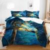 Juego de Ropa de Cama de Tres Piezas de Transformers Dibujos Animados de Superhéroes Estampado Digital 3D Juego de Tres Piezas Ropa de Cama Transfronteriza