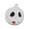 79 Desenho Animado Pingente de Halloween Abóbora Morcego Fantasma Liga de Zinco Acessórios para Pulseira de Contas DIY