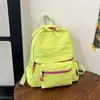 Mochila Escolar Informal de Estilo Coreano de Gran Capacidad, Moderna, Sencilla para Mujer, Nueva Moda para Viajeros Estudiantes, Mochila Ligera para Viajes