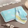 Funda de almohada para bebé de 0 a 1 año, de gasa absorbente de sudor y transpirable para niños, venta al por mayor desde la cadena de suministro de fábrica para niños de jardín de infantes