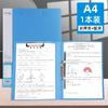 Carpeta de Archivo Mg Light A4 para Documentos Nueva Generación para Exámenes, Contratos, Documentos y Recibos con Páginas Insertables y Bolsillos de Almacenamiento