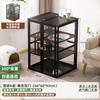 Villa para Gatos Casa para Gatos Hogar Interior Madera Maciza Gabinete para Gatos Casa para Gatos Jaula para Gatos Extra Grande Espacio Libre Marco de Escalada para Gatos Integrado