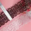 Fujian Hongda renda novo produto fornecimento requintado preto e branco cor renda de cílios 847# largura 10CM