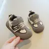 Zapatos de Bebé de Terciopelo Grueso de Invierno Dos Algodones Zapatos para Niños Pequeños Zapatos Calientes Zapatos Funcionales Zapatos para Niños y Niñas Zapatos Casuales