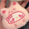 Novo Pingente de Pelúcia KT para Capacete Boneca Cartoon Fofa Joia Chaveiro Chaveiro de Menina Pingente Pingente