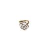 Anillo Camelia Francés Suave para Mujer Diseño Nicho de Alta Gama Ins Lujo Ligero Pequeño Estilo Chanel Anillo Abierto Retro