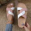 Outono 2025 Nova Cor Blocada Tira Cruzada Solado Grosso Slip-On Chinelos Birkenstock Venda Direta da Fábrica Comércio Exterior Transfronteiriço Calçados Femininos
