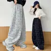 Pantalones Casuales de Moda para Niñas Colección Primavera/Otoño 2026, Pantalones Deportivos para Exteriores de Pierna Recta Ajustados con Cordón para Niños Mayores