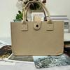 Bolsa de fieltro, Bolso de mano de fieltro a la moda, Bolsa de compras para mujer, Engrosada, Logotipo imprimible, Bolsa tote de recuerdo, Regalo
