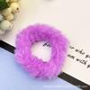 Diadema de felpa color caramelo coreano, cuerda para el cabello de imitación de pelo de conejo, linda celebridad de Internet Terry diy material hecho a mano Accesorios Venta al por mayor