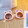 Gafas de Sol para Niños Gafas Gafas de Sol Lindas de Dibujos Animados para Niños Niñas Niños Bebé Gafas de Sol con Protección Solar