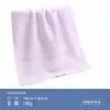 Jie Liya Toalla Algodón Puro Engrosada 7560 Todo Algodón Clase a Suave Absorbente Toalla Facial Color Liso Mayoreo