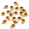 9*6mm 16 Cores Liga de Metal Cravejada com Diamantes Pedras Estrela Pedras da Sorte Pingente Colar Pulseira Acessórios de Joias Feito à Mão