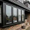 50 # Puertas y Ventanas Plegables para Sellar Balcones, Salas de Estar y Puertas Interiores; Puertas de Aluminio Rompe-Puentes de Aleación Aislantes Térmicos y Acústicos Que Son de Ahorro Energético y Plegables