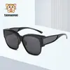Nuevas Gafas de Sol Polarizadas de Alta Definición con Montura Grande para Graduación, Gafas de Sol Cuadradas Unisex, Estilo Popular para Conducir, Venta al por Mayor