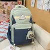 Mochila Escolar Nueva Linda de Gran Capacidad para Niñas, Grados 3-6, Secundaria, Mochila de Doble Hombro Reductora de Carga
