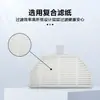 Adecuado para Accesorios del Robot Aspirador Xiaomi Ruimi Eva Cepillo Lateral Filtro Trapo Bolsa de Polvo Consumibles Sdj06Rm