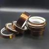 Fita de alta temperatura para dedo de ouro 5/6/8/10mm Fita de alta temperatura com filme marrom Adesivo isolante para produto eletrônico