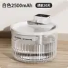 Bebedouro de água para gatos em aço inoxidável, sem fio, não elétrico, tigela de água com circulação automática, bebedouro de água para animais de estimação de grande capacidade