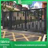 Foshan requintada porta de liga de alumínio estilo europeu de alumínio Porta de arte retro pátio jardim porta de segurança Villa alumínio Porta de arte